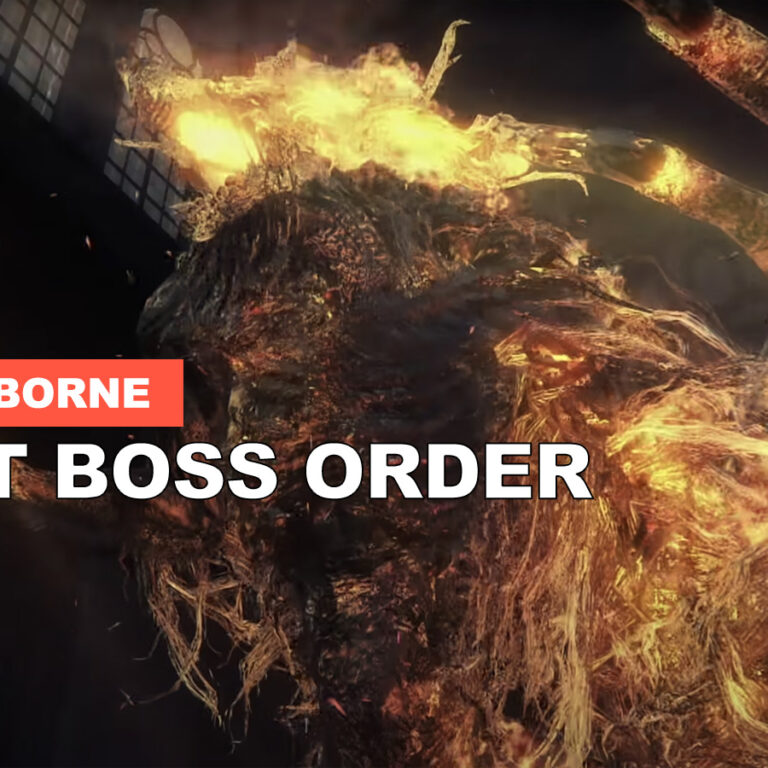 Bloodborne Boss Order