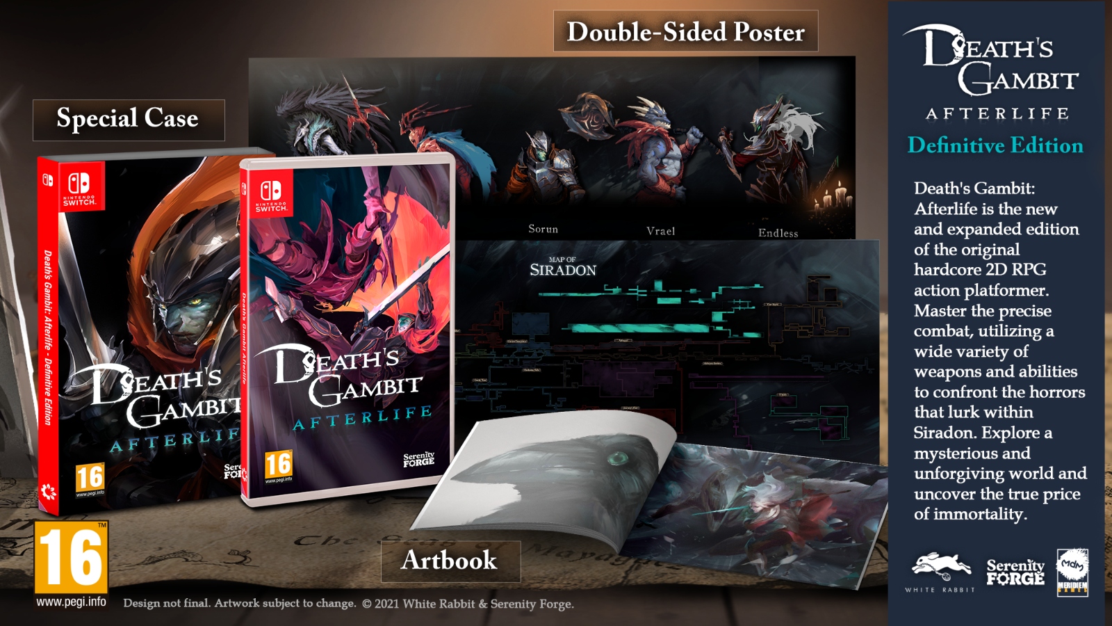 Platformer Death’s Gambit: Afterlife Is Getting A Special Physical Edition