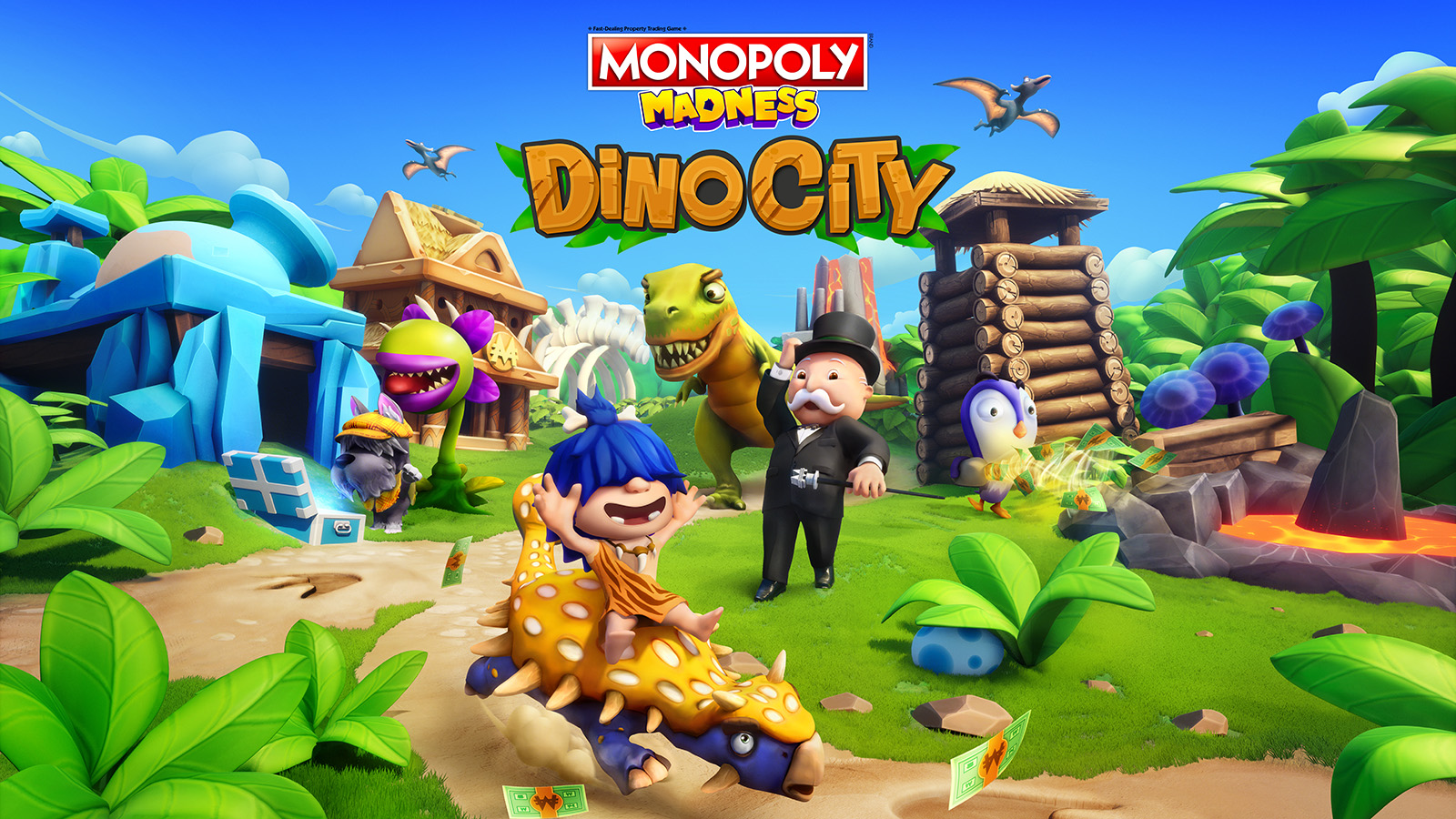 Monopoly Madness Gets Brand-New Dino City DLC