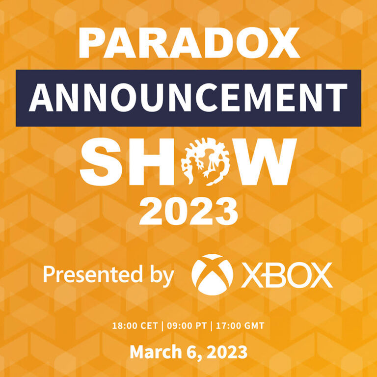 Paradox Interactive Announcement Show