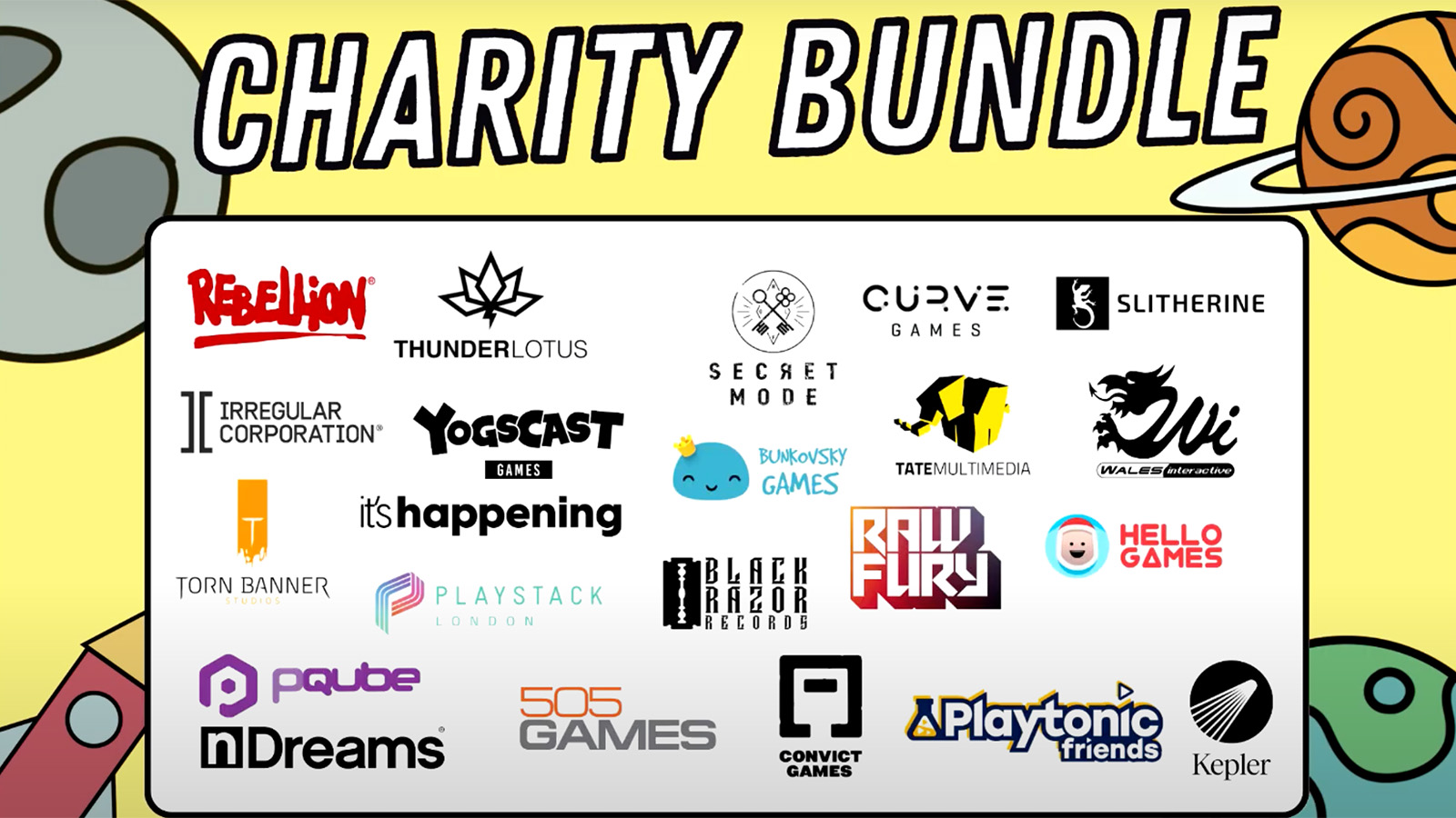 Charity Safe In Our World Launches 2023 Charity Gaming Bundle