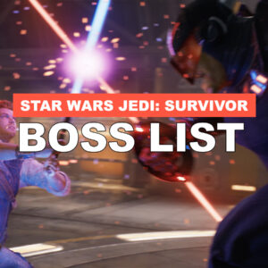 Star Wars Jedi: Survivor boss list: How many are there?