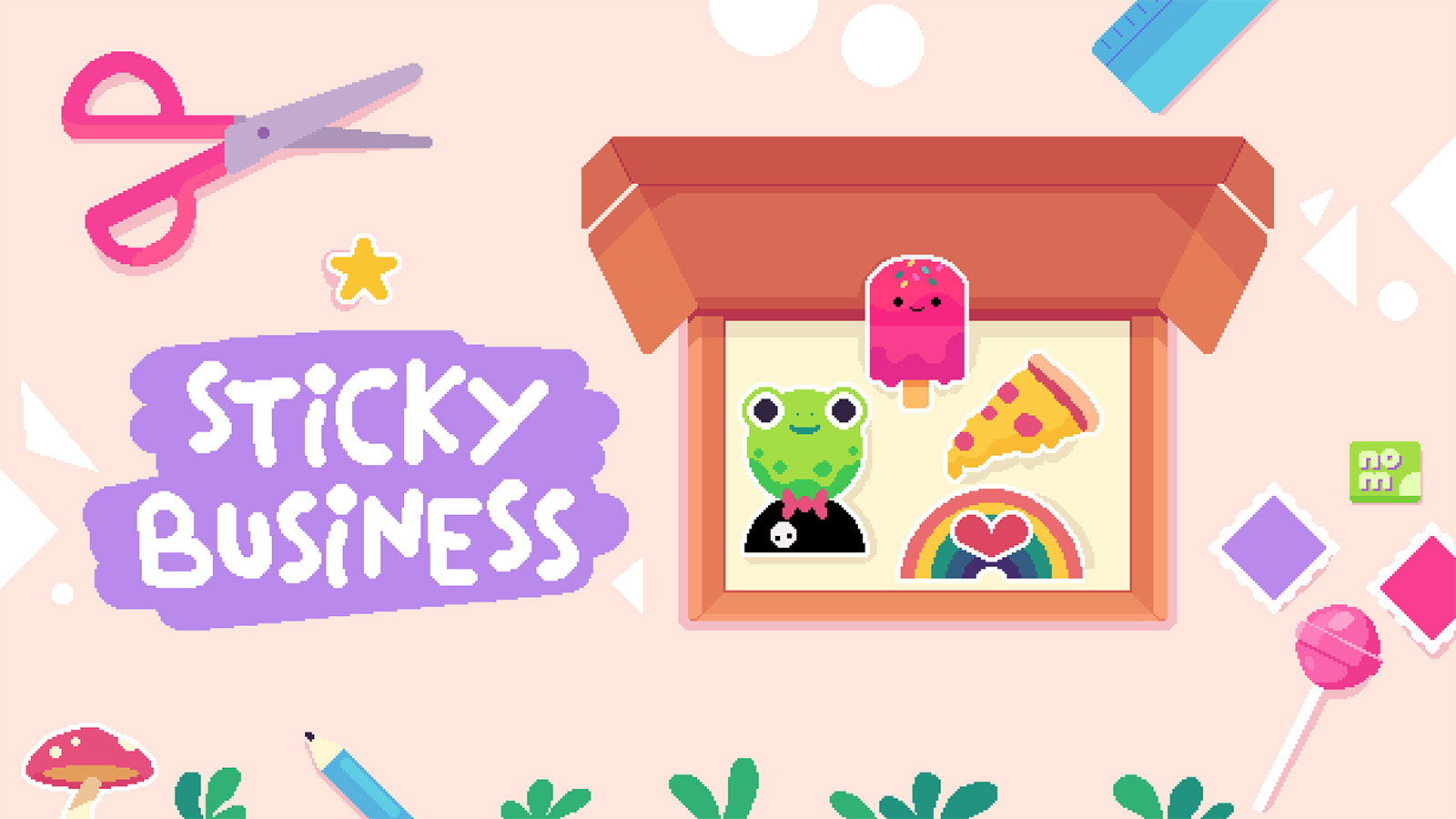 Run A Sticker-Making Business In Cosy Sim Game Sticky Business