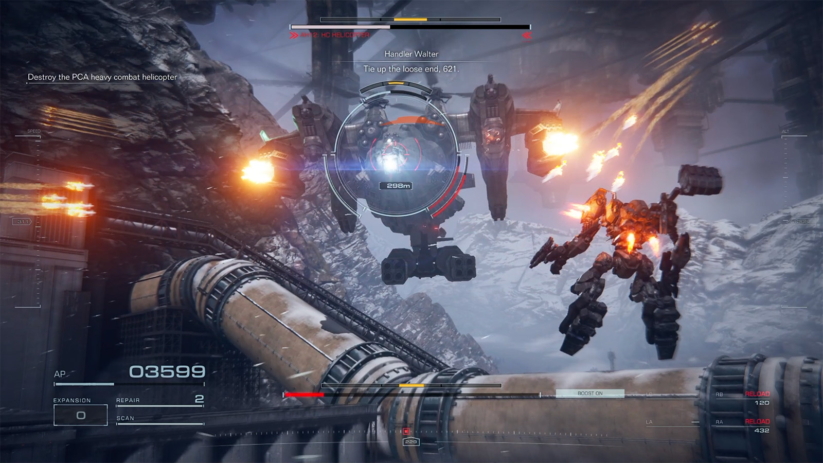 How To Defeat HC Helicopter In Armored Core VI 05