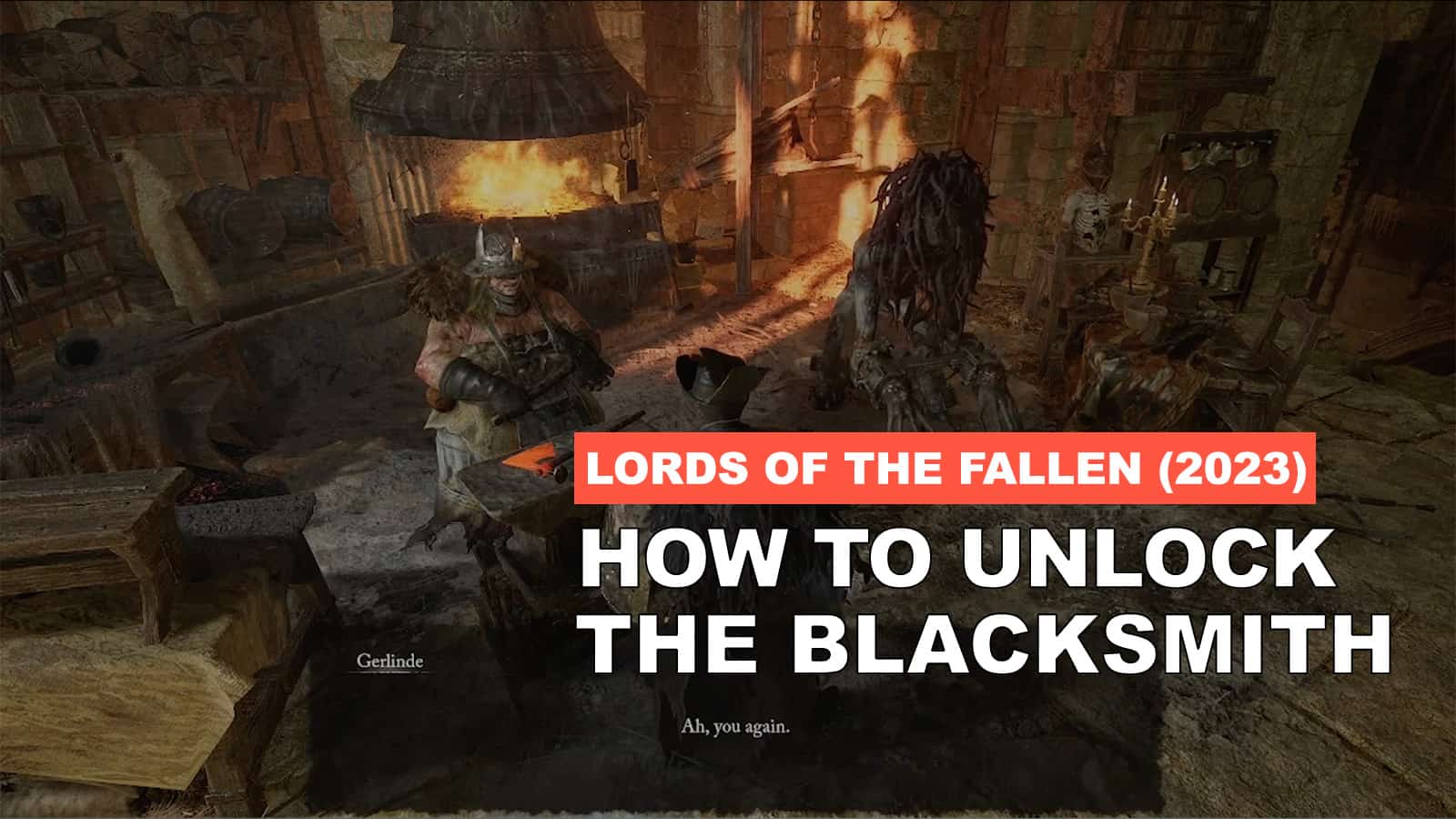 How To Unlock The Blacksmith And Weapon Upgrades In Lords Of The Fallen (2023)