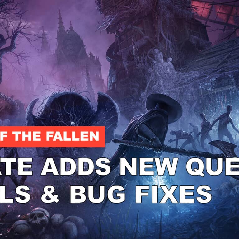 Lords Of The Fallen Update