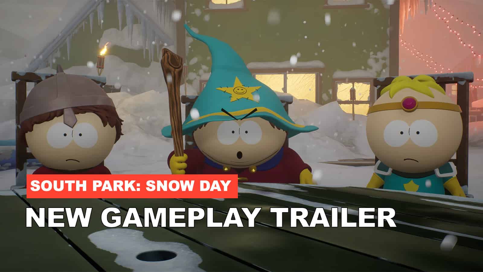 Take A Look At New South Park: Snow Day Gameplay