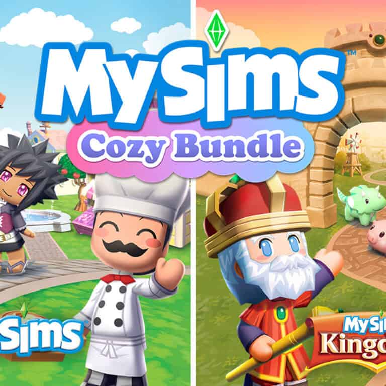 The official artwork for MySims Cozy Bundle