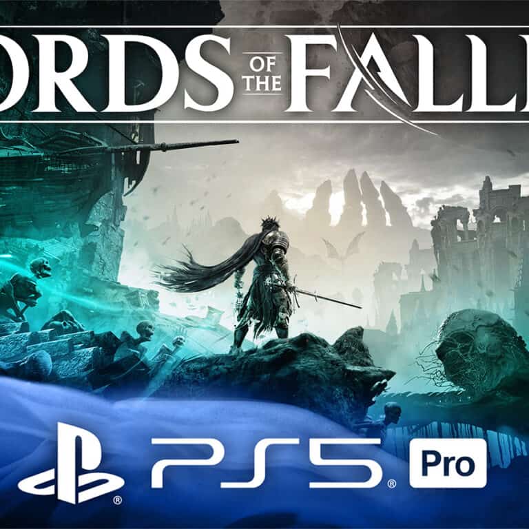 The official artwork for the PS5 Pro version of Lords of the Fallen.