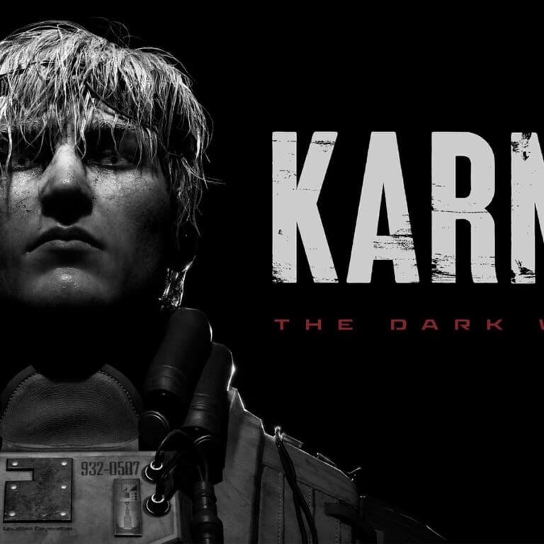 The official artwork for Karma: The Dark World.