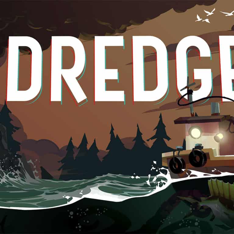 The official art for Dredge on mobile.