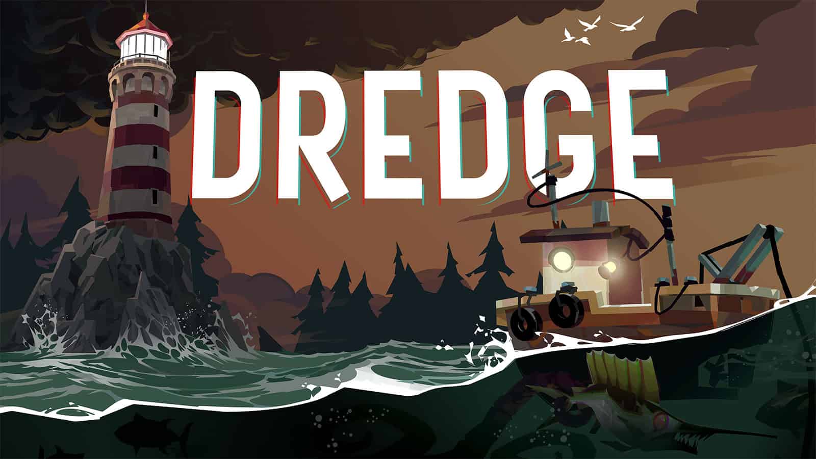 The official art for Dredge on mobile.